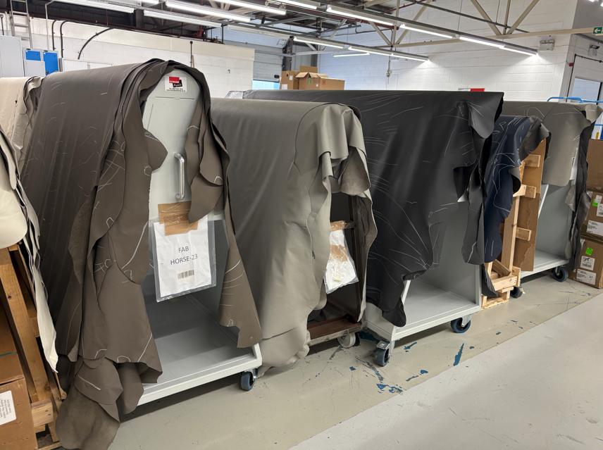 Storage Aspects - Distribution, Warehouse and Stores - Leather & Hide Storage Trolley