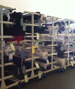 Storage Aspects - Distribution, Warehouse and Stores - Fabric Roll Storage Trolley