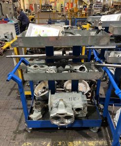 Storage Aspects - Train Depot Storage - Assembly Line Parts Trolley
