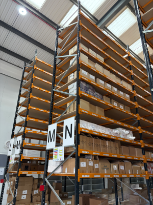 Storage Aspects - Book Aid International - Warehouse Racking