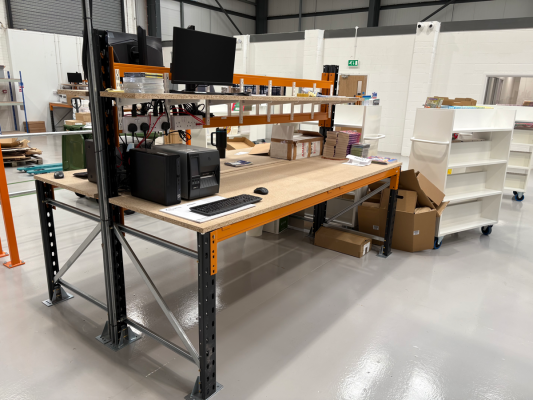 Storage Aspects - Book Aid International - Benches and Workstations