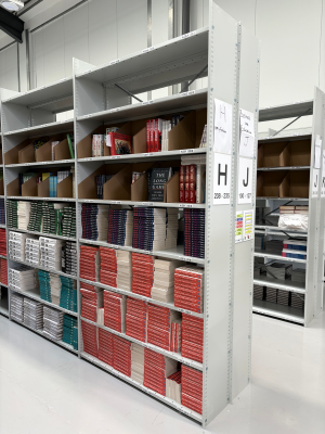 Storage Aspects - Book Aid International - Distribution Centre - Book Storage