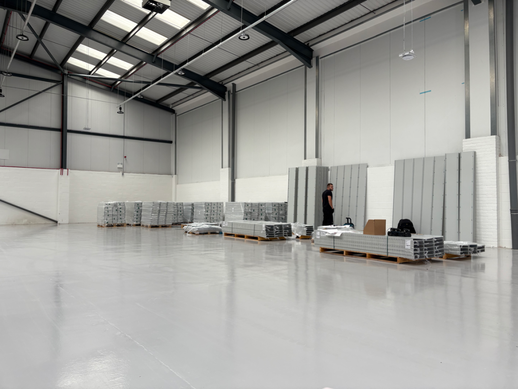 Storage Aspects - Book Aid International - Distribution Centre - Unit 6 Empty