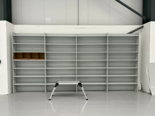 Storage Aspects - Book Aid International - Shelving